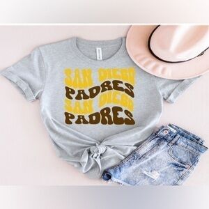 San Diego Padres Wavy Tee
